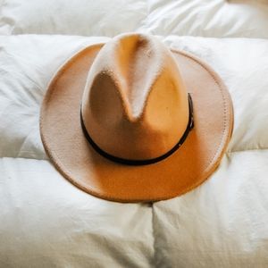 Tan Wool Fedora